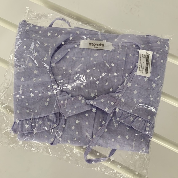 NEW! STORETS RUTH RUFFLE TRIM PUFFED BLOUSE - Picture 7 of 10